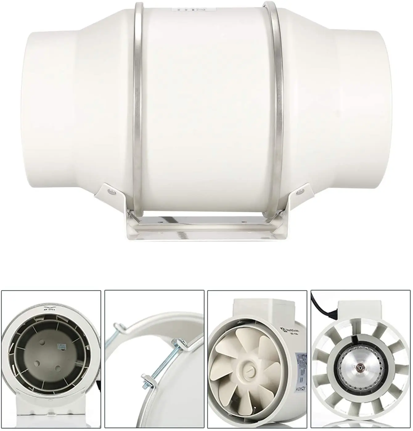 Mixed Flow Fan, 150mm, 220v 50, Plastic - detail 6