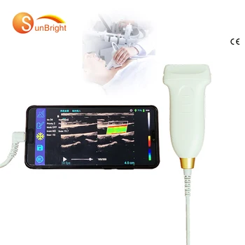 vascular ecograft portable color doppler PW scan application handheld ultrasound probe linear USB