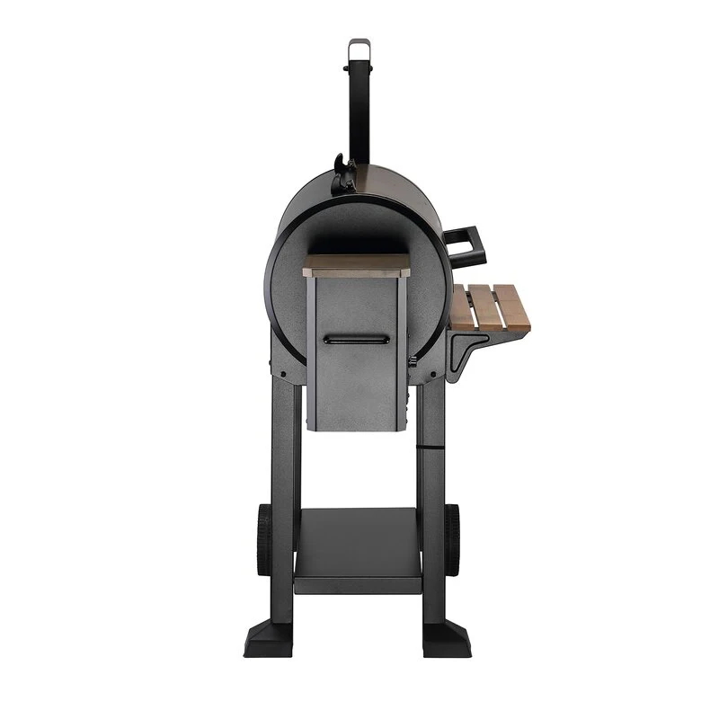 Black Wood Pellet Grill and Smoker Bbq Grill