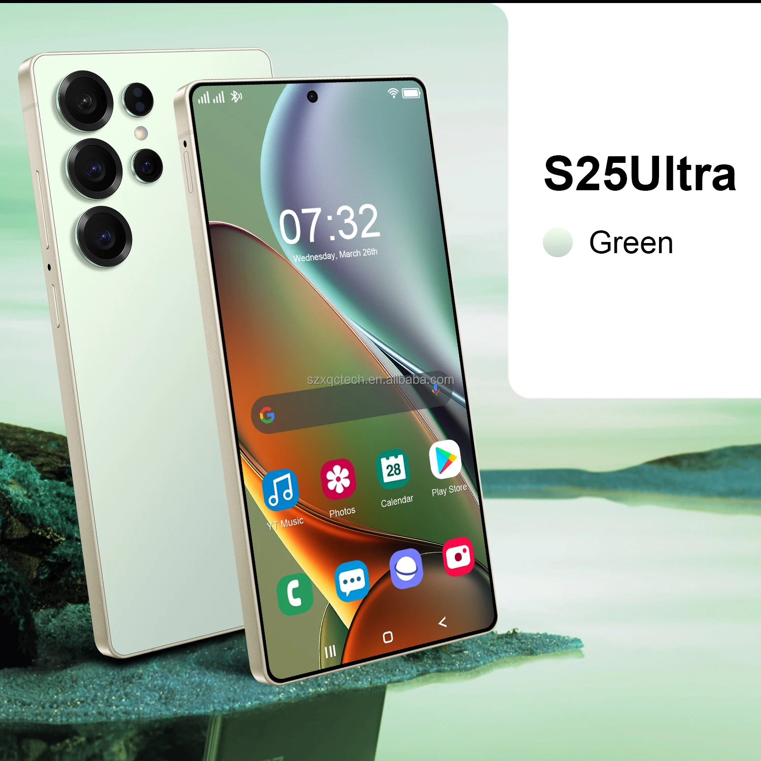 2025 New Arrival Hot S25 Ultra 5G Smartphone S24 Ultra Global Version 4K LED Smart Multilingual LTE Cellular 108MP Rear