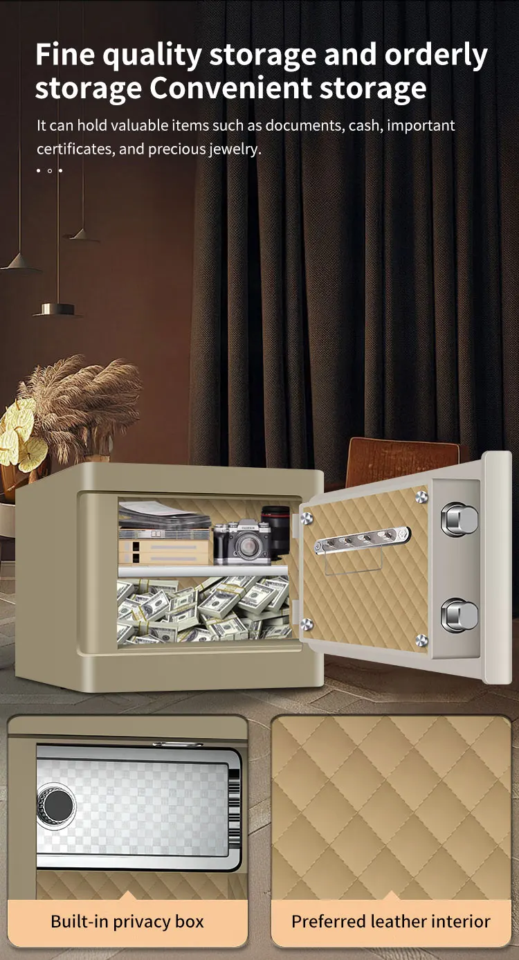 CEQSAFE Hot Selling Metal Safety Locker Digital Keypad Anti-theft Safe Box for Home Office Hotel details