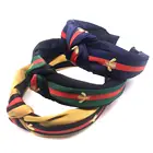 Wrap Knot Hairband World Top Designer Knot Headband Cross Knot Hairband Wrap With Soft Cloth Women Headbands
