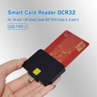 Mobile Phone Card Free SDK Contact USB Type C Mobile Phone Card Reader DCR32