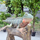 Animal Realistic Animals Theme Park Animal Exhibition Realistic Animatronic Lizard Model