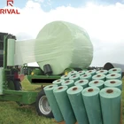 Wrap Bale Bale Wrap Silage Film 750mm X 1500m X 25mic Silage Wrap Agriculture Film For Bale Grass
