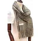 Scarf Fringed Hot Sale Classic Winter Luxury Brand Wool Winter Scarf Cashmere Scarf And Fringed Shawl