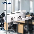 Clamp Lock Glass Door Glass Door Clamp Lock Artistic Fast-installed SUS304 Clamp Lock For Glass Door