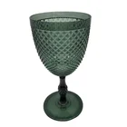 Red Glass Goblets Wholesale Pressure Drinking Old Color Colored Plastic Powder Red Wine Glass Pink Goblets