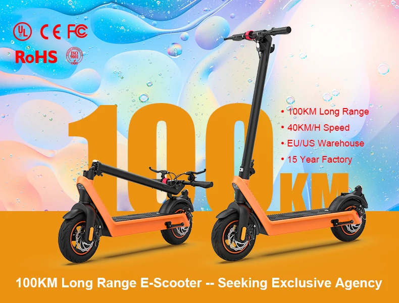 Europe Stock 500w 48v Electric Scooter 40km H Max Speed Trotinette