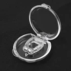 Free Soft Snoring Device BPA Free Snoring Solution Magnetic Nose Clip Soft Stop Snoring Devices 2pc