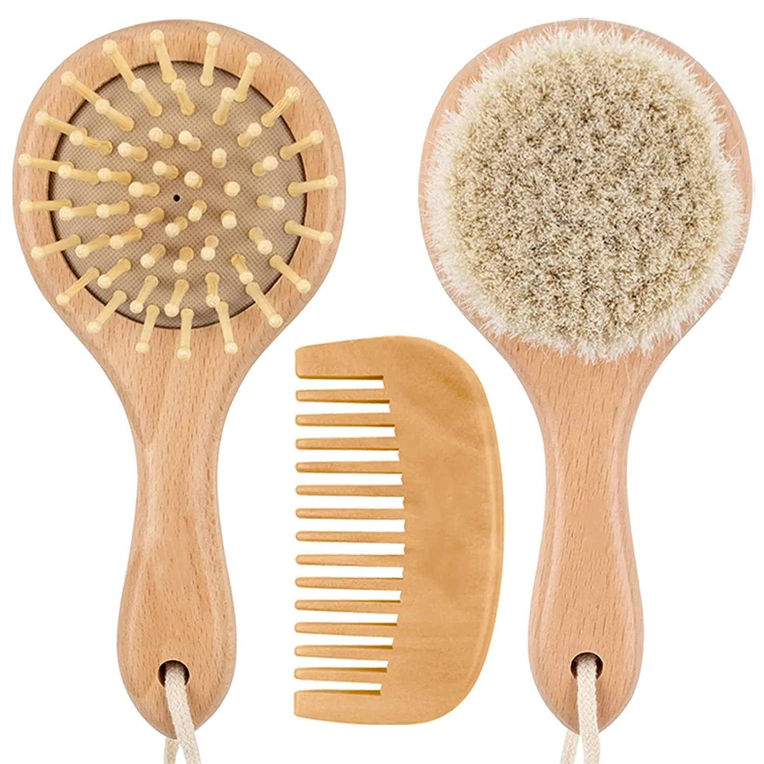 Tailai 2022 New Wooden Baby Hair Brush And Comb Set For Newborn - Buy Baby  Hair Brush,Baby Comb Set,Baby Comb Product on 