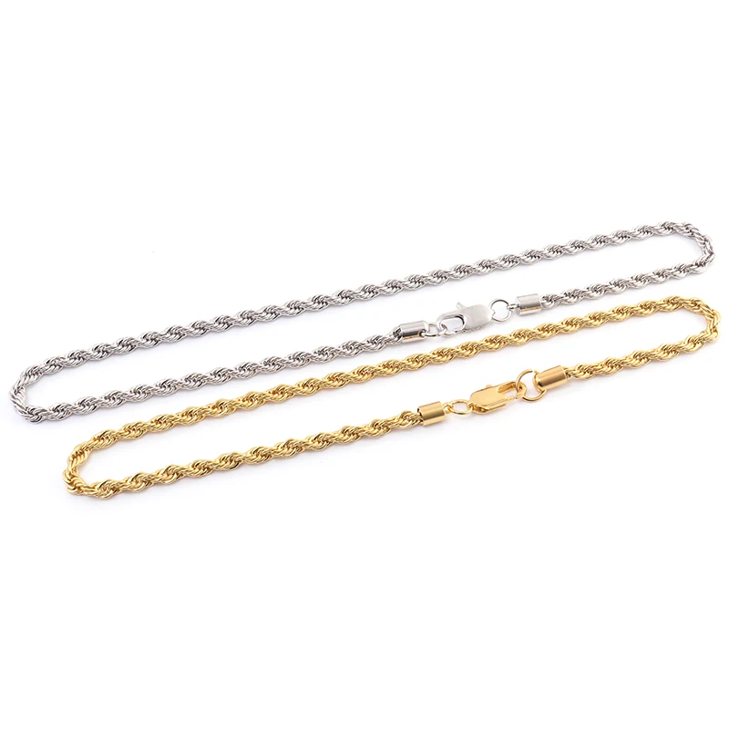 Provence Chain Necklace Solid Gold 18k 