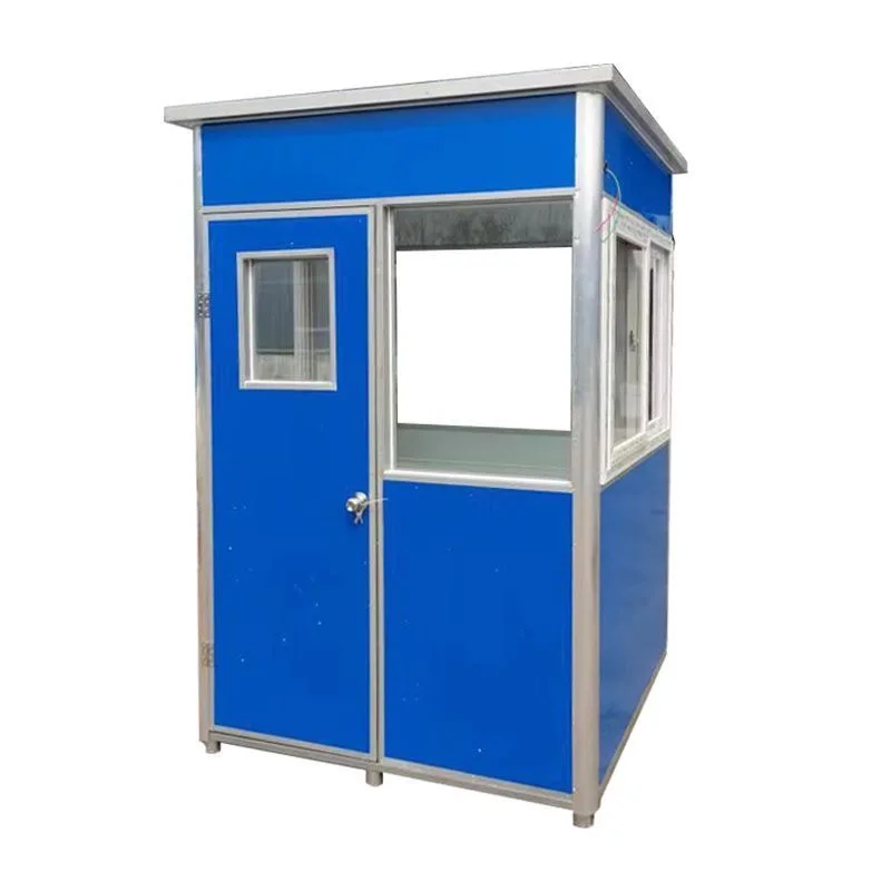 product china made low cost stainless steel security cabin guard booth eps prefabricated guard room house prefab houses-1
