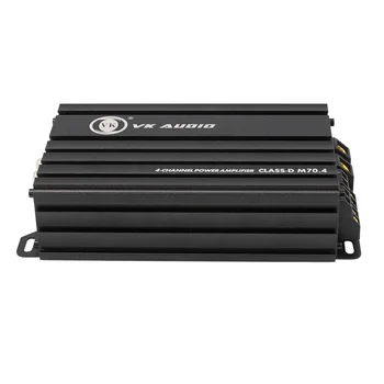 High Quality 4-Channel Digital Car Amplifier Class D 12V with Crossovers Combination Designed Sound