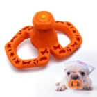 Pet High Quality Durable Nipple Indestructible Dog Chew Toys Natural Rubber Pet Toy Manufactures