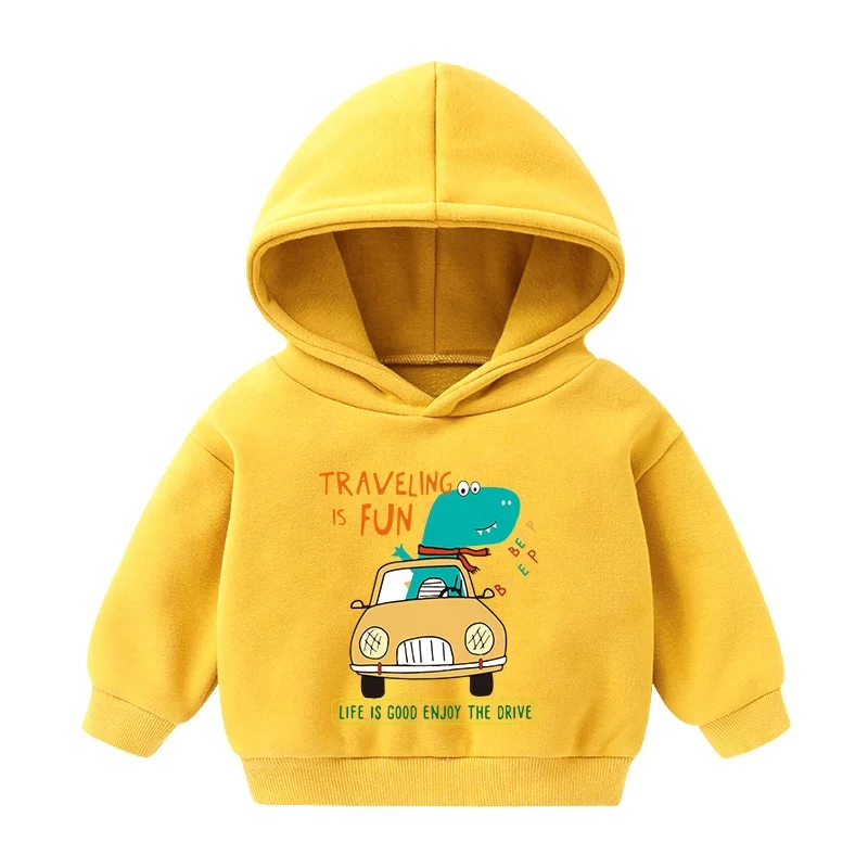 Kid Nation Kids' Soft Brushed Fleece Casual Basic Pullover Hooded Sweatshirt Hoodie for Boys or Girls