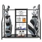 Golf Rack Manufacturers Custom Four-layer Golf Display Rack Club Storage Rack Golf Equipment Storage Rack