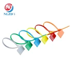 Tag Straps Label Cable Tie Color Nylon ID Identify Label Self-locking Tag Plastic Marker Wire Straps Cable Ties