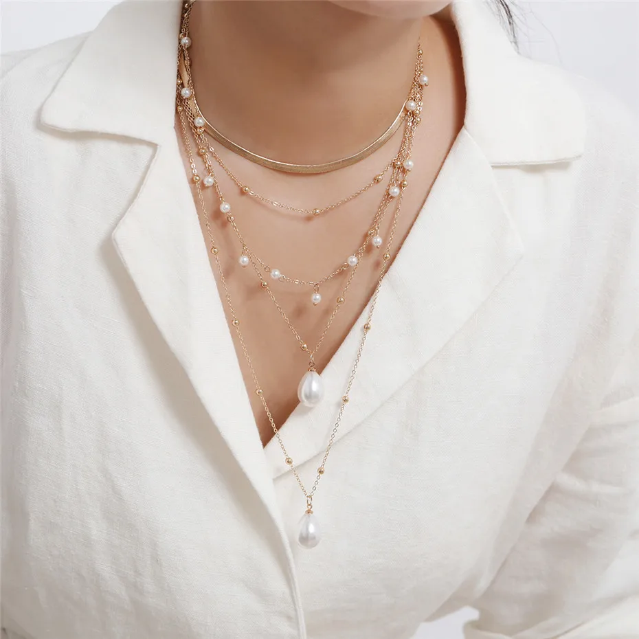 Alloy Gothic Pearl Tassel Wedding 