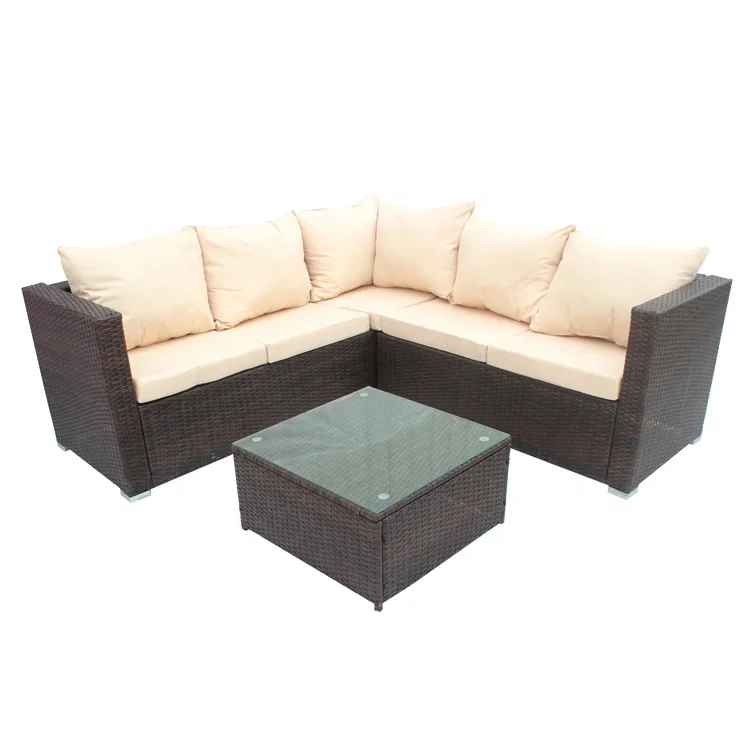 product modern l shaped corner rattan sofa set outdoor furniture for patio balcony-4