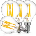 Light Dimmable Hot Sale E12 Candelabra LED Light Bulbs 60 Watt Equivalent 6W Dimmable LED Filament Bulb