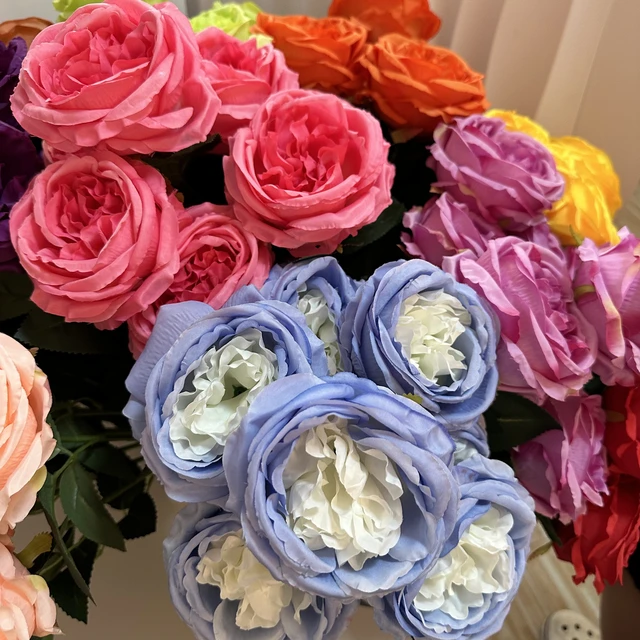 Hot Selling Austin Flowers Collection High Silk Roses Graduation Chinese New Year Halloween Valentine's Day Mother's Day Boxes