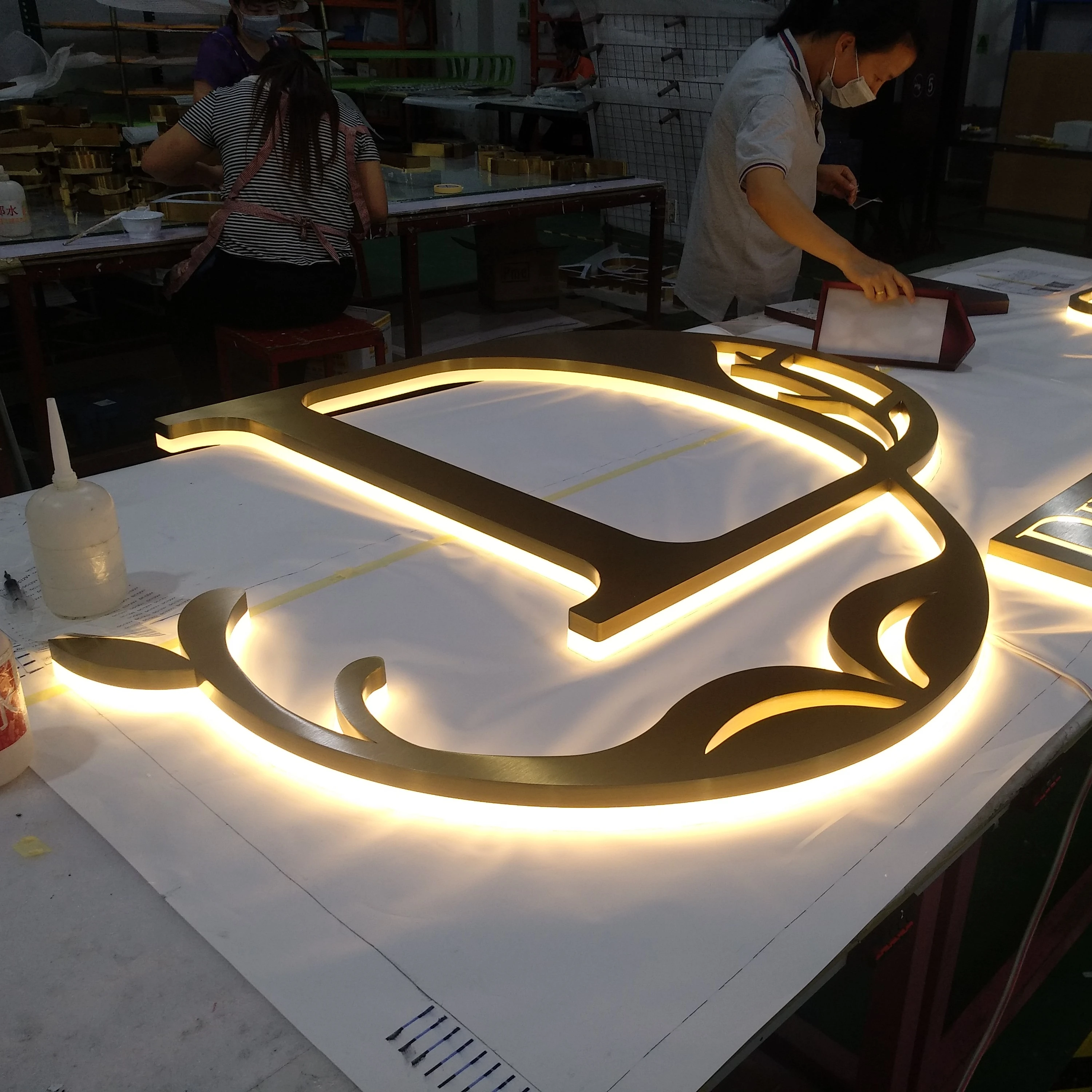 Led Hair Salon Waterproof Shop Name Designs Light Sign Board - Buy Outdoor  Sign,Illumination Sign,Backlit Sign Product on 