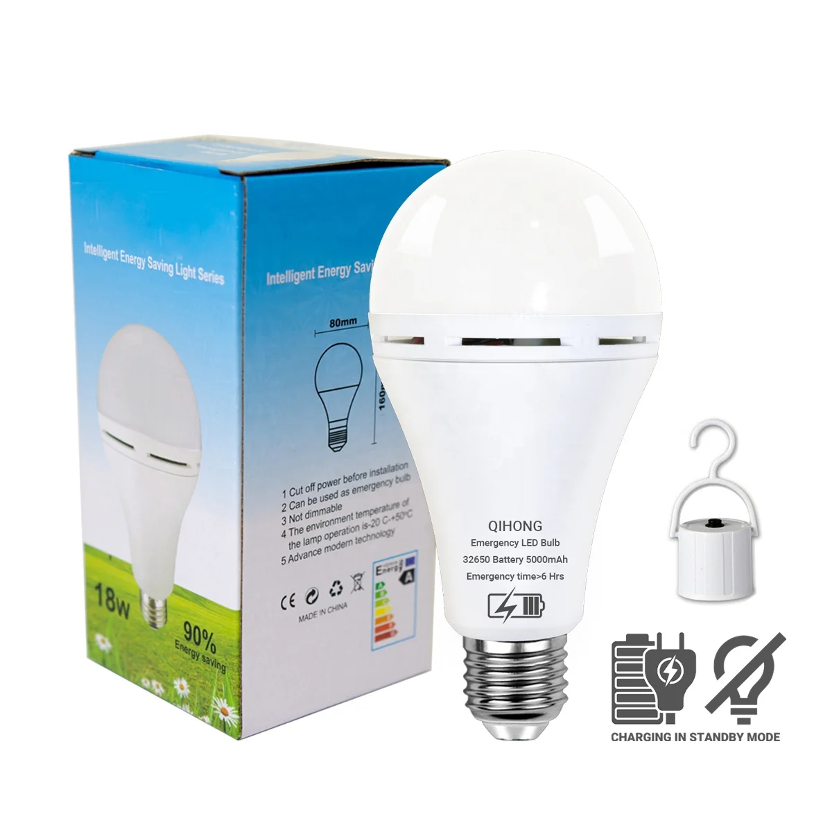 emergency energy saving lamp