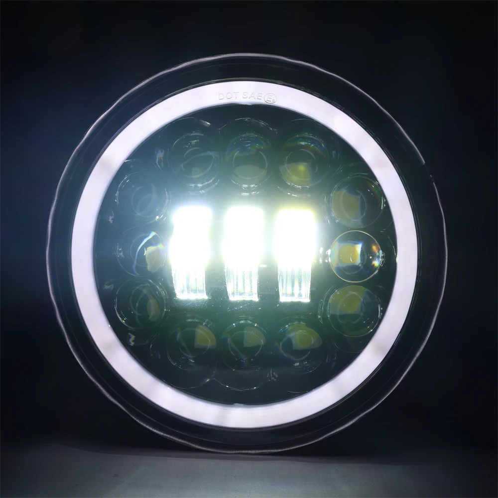 product tiypeor 63inch led headlight for motorcycle jeep wrangler jk for harley touring road king for yamaha round led headlight-10