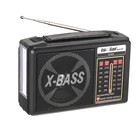 Radio Custom Vintage Retro Rechargeable Stereo Outdoor Mini Usb Home Portable Am Fm Sw Radio With LED Light