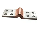 Busbar Connector Connection Busbar Connector Tinned Copper BRAID Busbar Connector For EARTHING CONNECTION