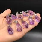Topaz Gemstone Natural Citrine Pendant Druzy Topaz Quartz Gemstone Pendant Necklace For Gift