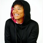 Hoodie Pink Lined Hoodie Wholesale Thick Lined Hoody Pullover Unisex Black Plain Hoodie Pink Satin Lined Hoodie