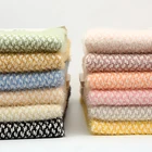 Knitted Soft Knitted Polar Fleece Faux Fur Fabric Knitted 100% Polyester Fur Plush Fabric Fluffy New Style