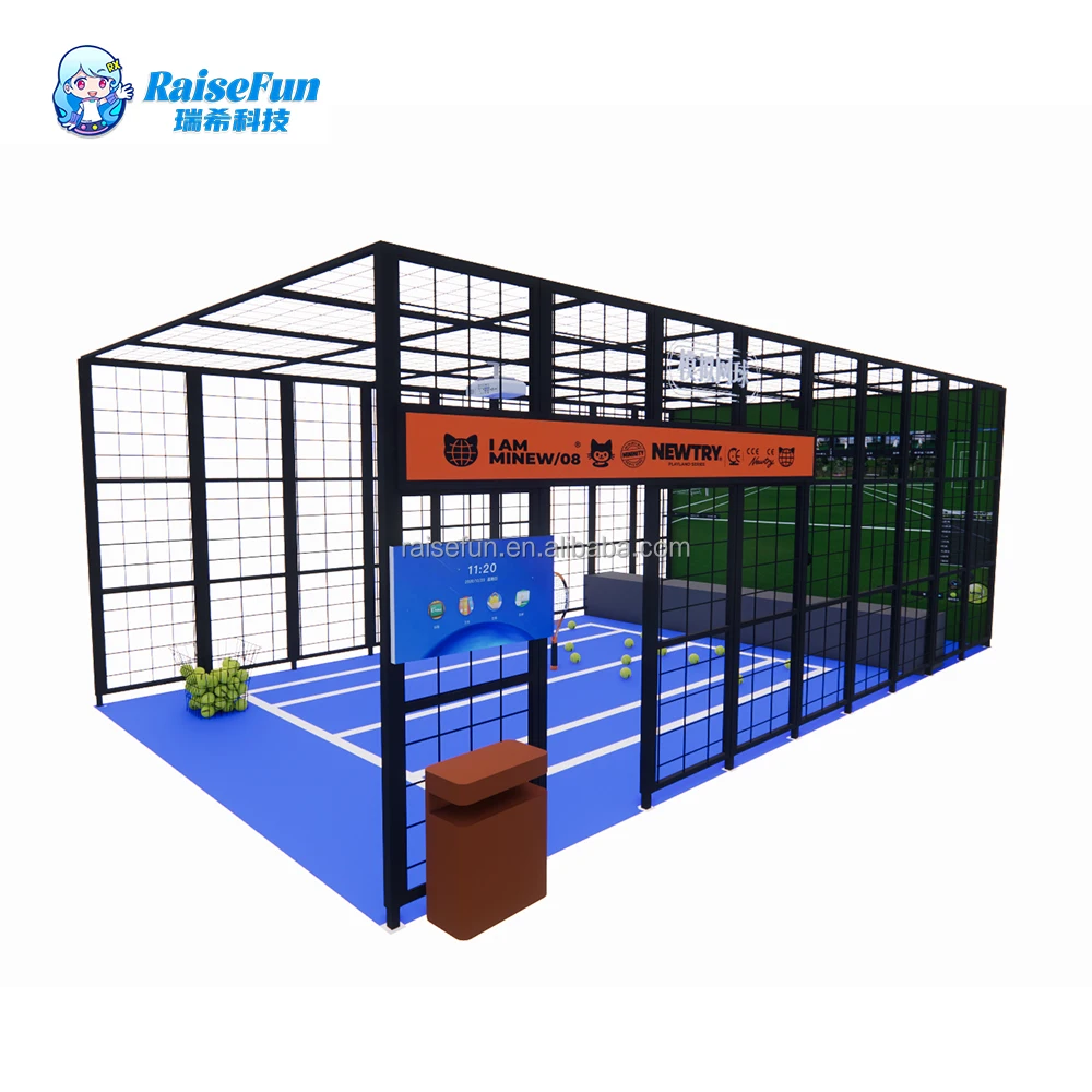 product raisefun soccer tennis simulator machine indoor sports game sport adults children entertainment equipment arcade game room-0