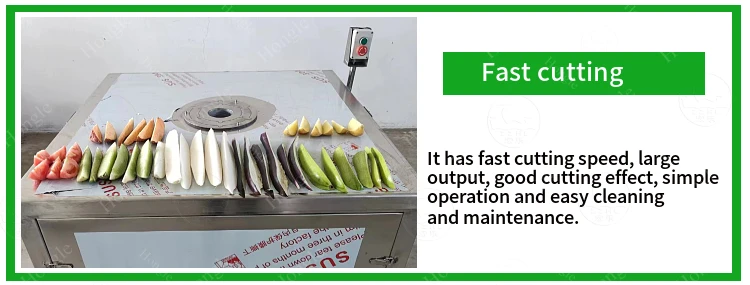Tomato Lemon Potato Wedges Fruit and Vegetables Cutting Separating Splitting Machine for Sale supplier