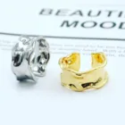 Sterling Silver Silver Factory Wholesale S925 Sterling Silver Irregular Mirror Rings Of High Quality