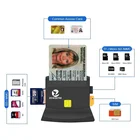 Card Id Card Reader Zoweetek EMV USB IC ID Smart Card Reader ISO 7816 Credit Smart Card Reader Writer With SDK ZW12026-6