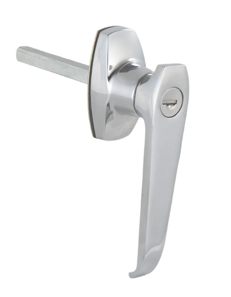 Industrial Entrance Door Locks with Anti-Theft Feature Zinc Alloy Lock Plate with Positioning Point and Twist Handle supplier