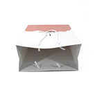 Design Shopping Bag Paper Bag Supplier Wholesale Eco-Friendly Custom Design Size Logo Packaging Shopping Gift Paper Bag