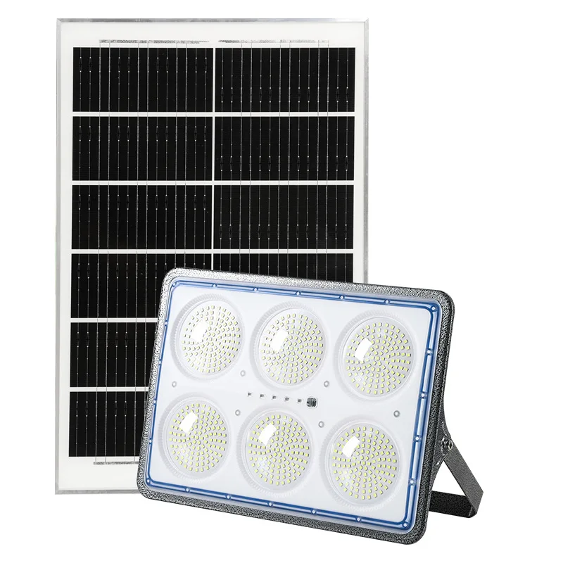 Hot selling solar floodlight one tow two super bright solar floodlight 100 200 300 watt Led solar street outdoor light