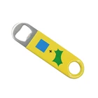 Promotional Promotional Gift Custom Logo Beer Plastic Bottle Opener Keychain Metal Bottle Opener