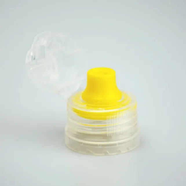 product 28mm sports water bottle caps plastic flip top cap silicone cap for functional drinks beverage bottles-29