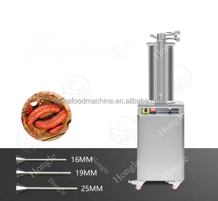 Hydraulic Sausage Stuffer / Electric Sausage Stuffer / Automatic Sausage Filling Machine supplier