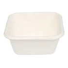 Food Container Food Biodegradable Container HR02 Biodegradable Bagasse Sugarcane Food Container Without Lid