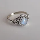 Ring Wholesale Price For Vintage Style Silver Moonstone Ring Womens Ring