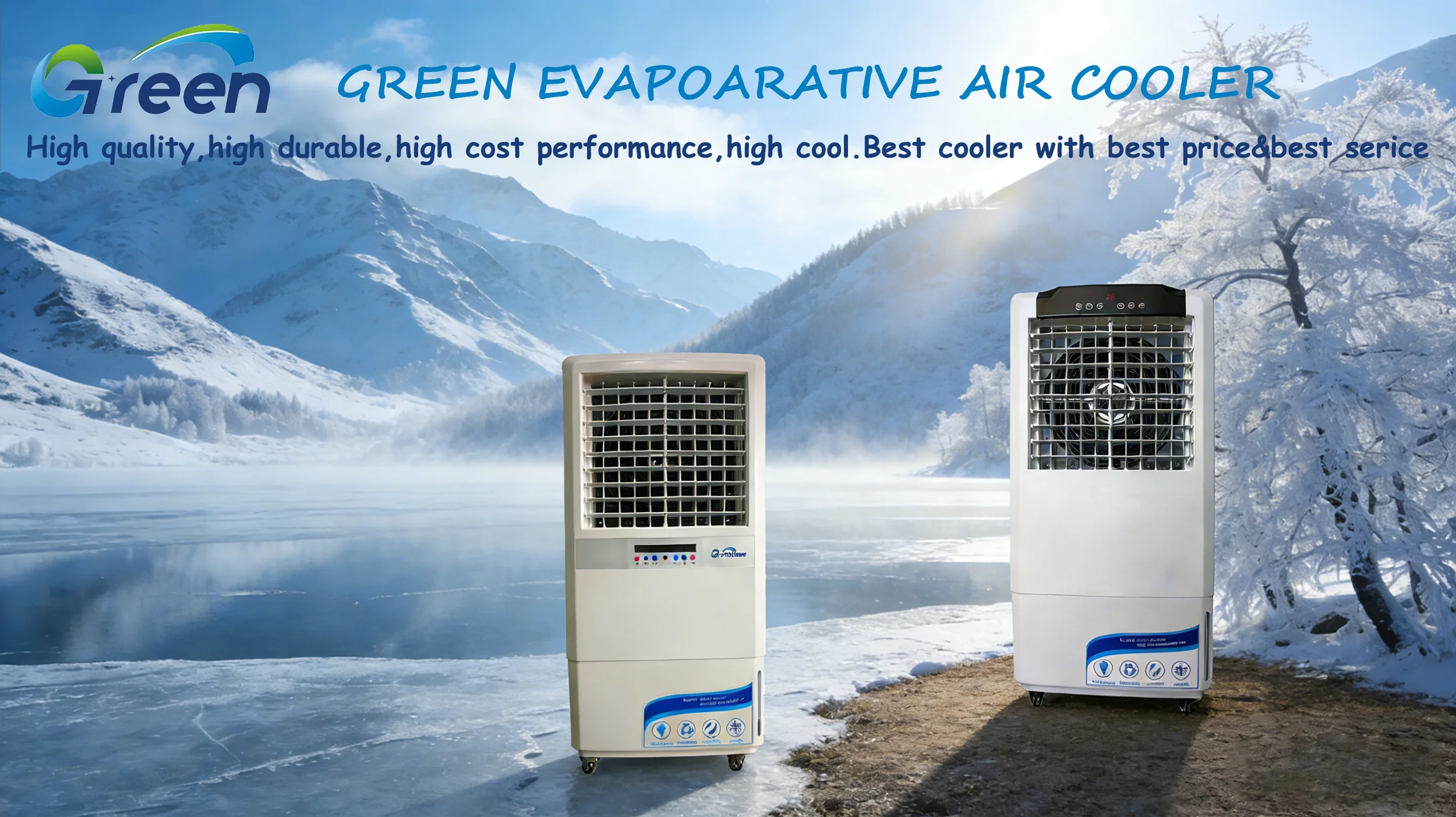 Airflow Centrifugal Air Cooler, 5000m3/h, GL05-LY15C - detail 4