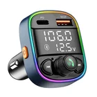 Fm Car PD20W Type C QC3.0 Fast Charging FM Transmitter Car Charger Handsfree Car Kit