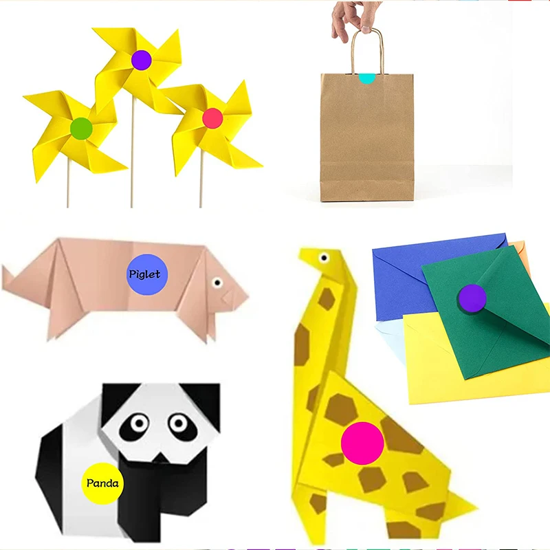 Custom Round Colored Coding Labels-Self-Adhesive Vinyl Scratch-Off Stickers with Laminated Finish for Grocery & Supermarket Use factory