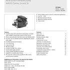 Piston Pressure High Pressure Pump Piston A4VSO 250 DR/30R-PPB13N00 R910974769 High Pressure Plunger Pump